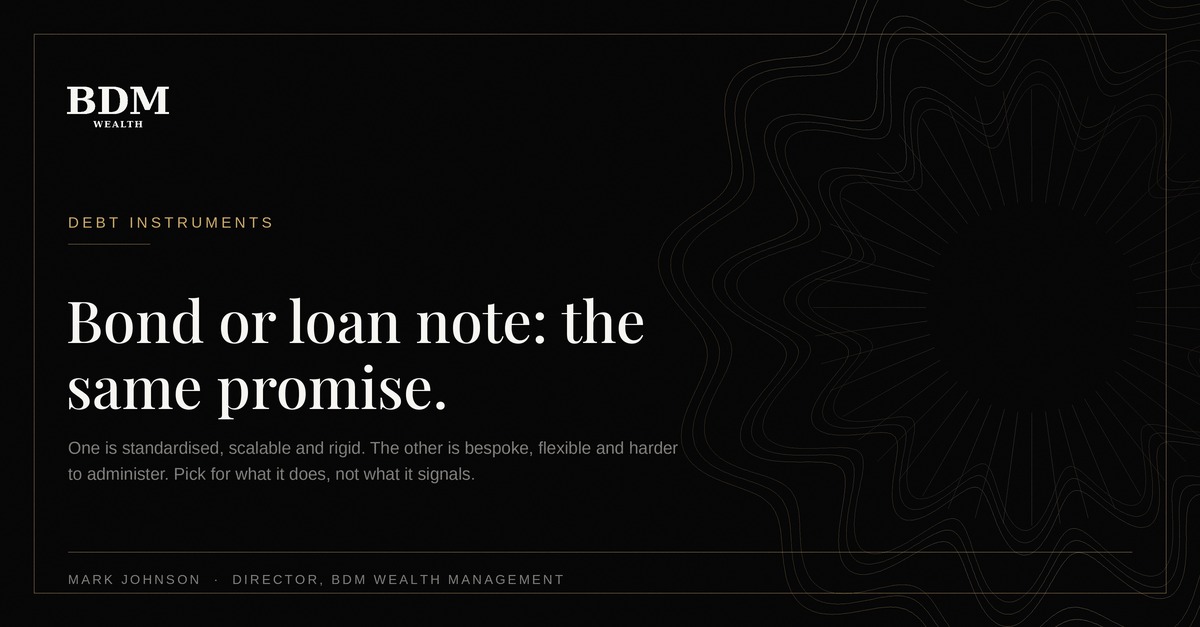 Bonds or loan notes: which suits your raise?