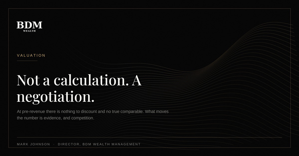 How investors value a pre-revenue company