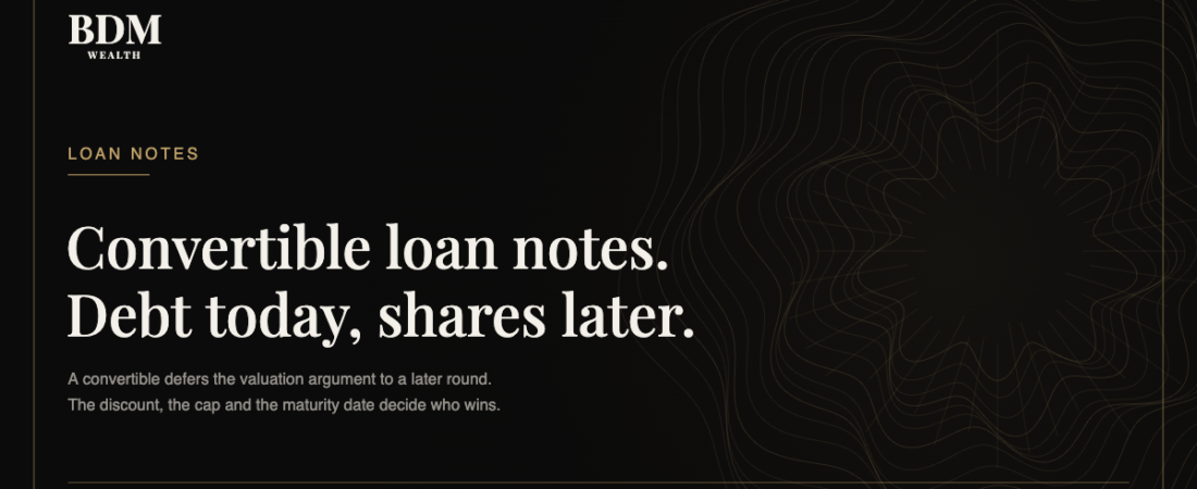Convertible loan notes: how conversion works, and when to use one