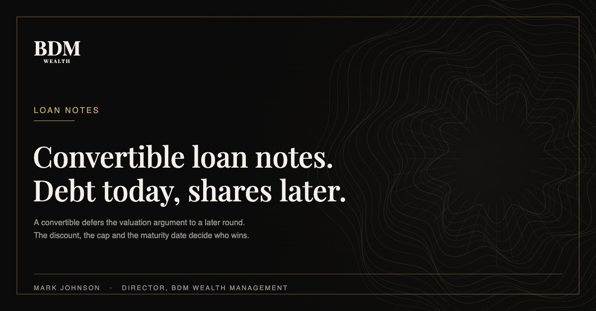 Convertible loan notes: how conversion works, and when to use one